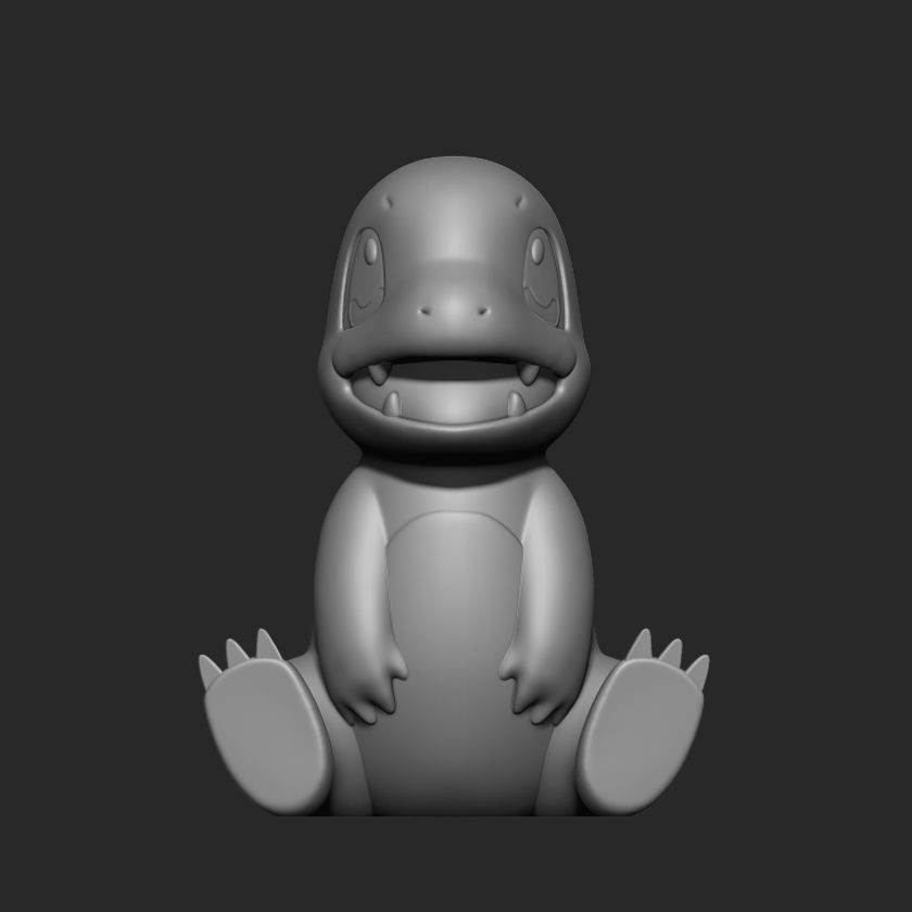 POKEMON - CHARMANDER 3D print model_3