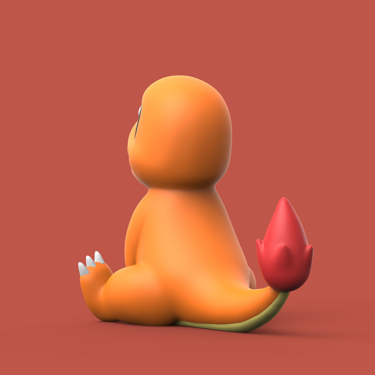 POKEMON - CHARMANDER 3D print model_2