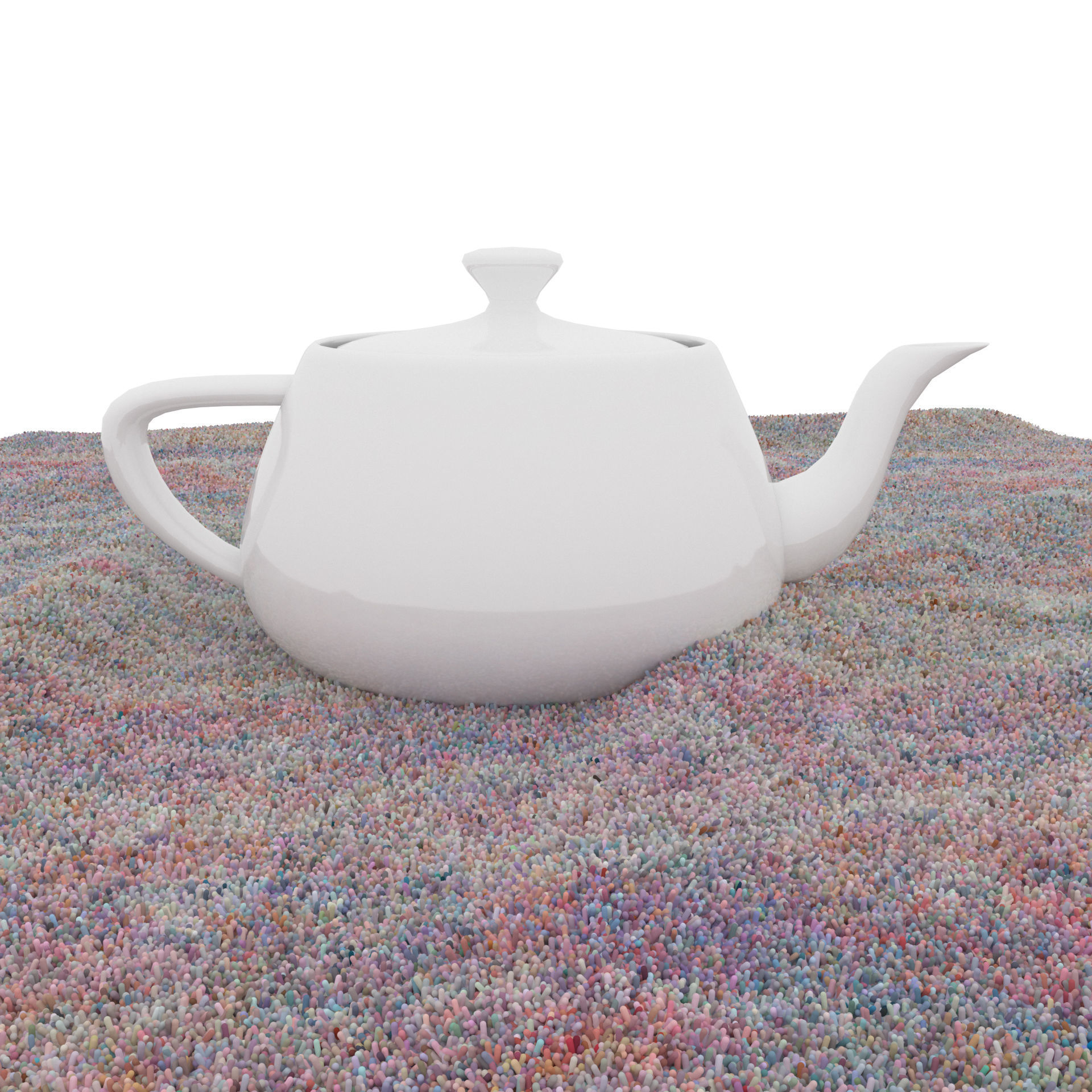 Rugs No 661 Low-poly 3D model_8