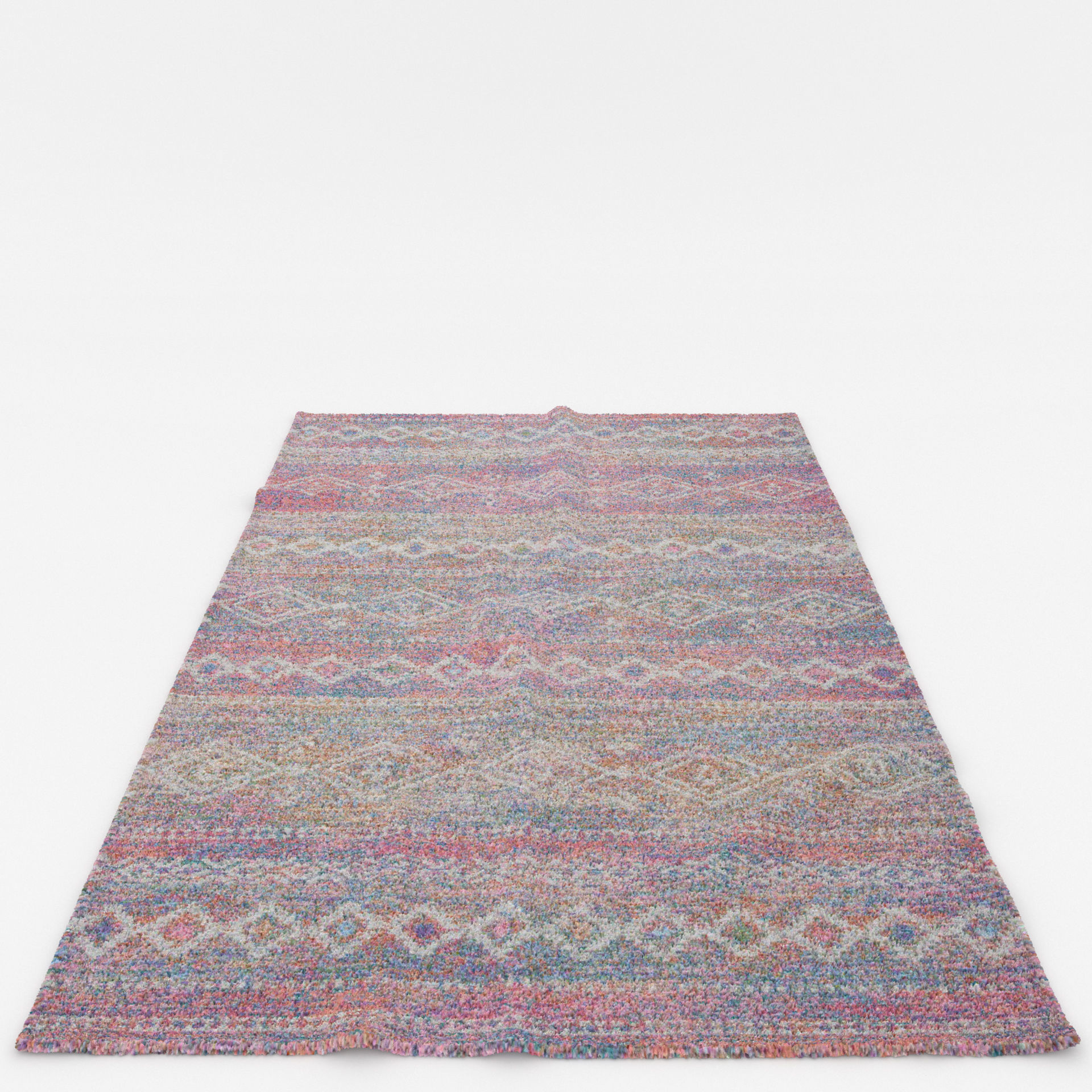 Rugs No 661 Low-poly 3D model_9