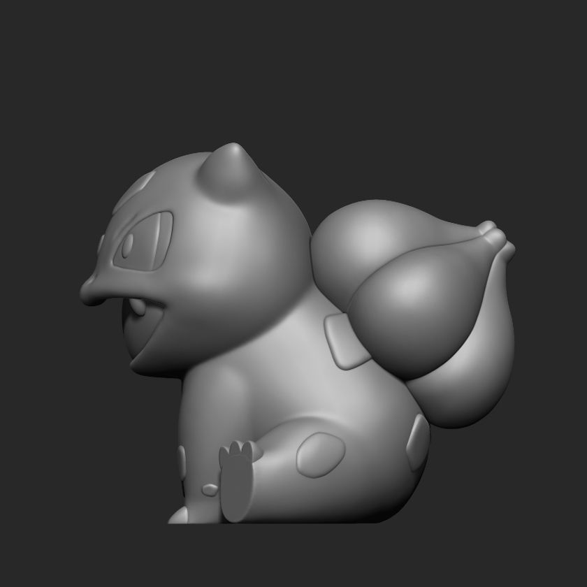 POKEMON - BULBASAUR 3D print model_6