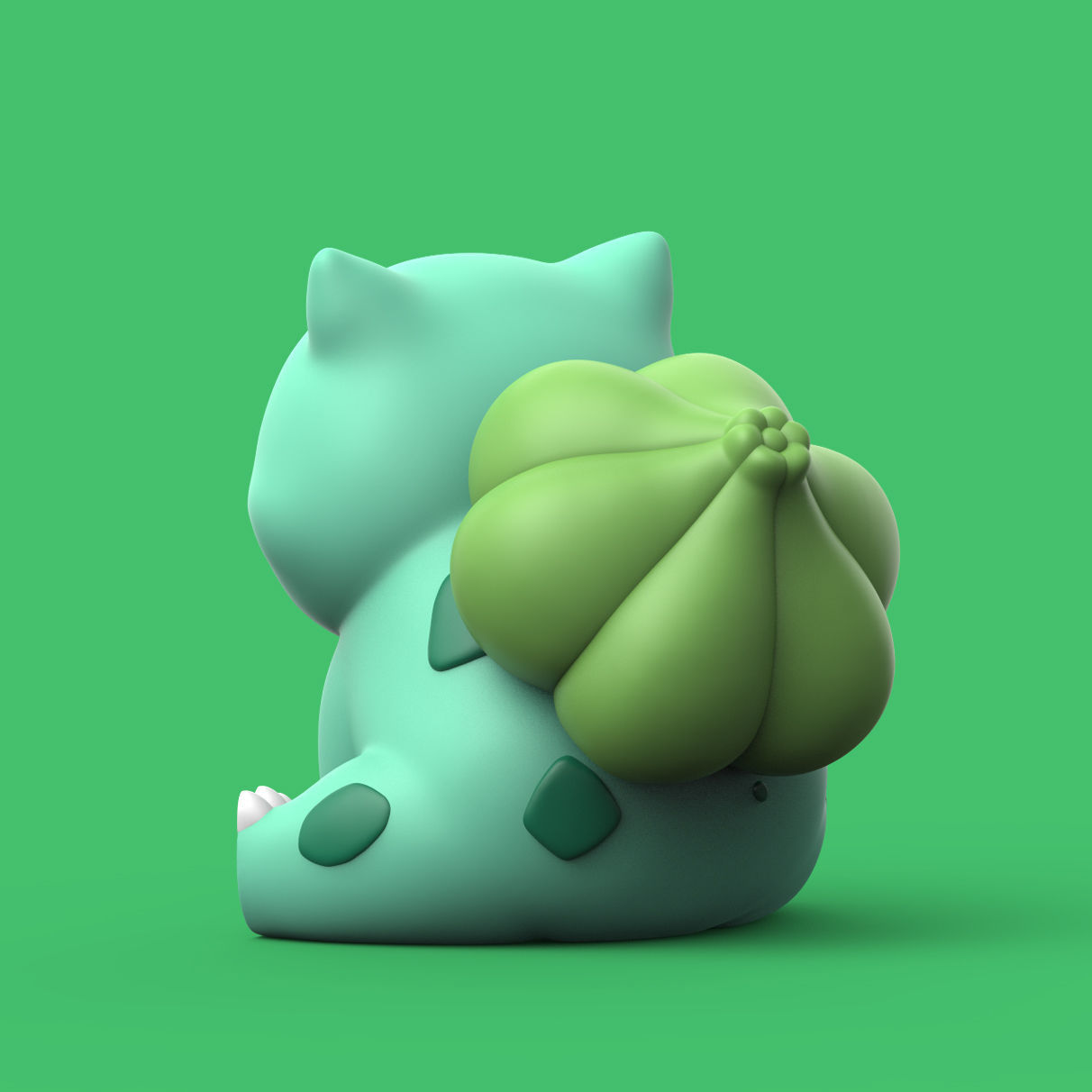 POKEMON - BULBASAUR 3D print model_2