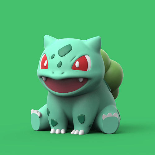 POKEMON - BULBASAUR 3D print model