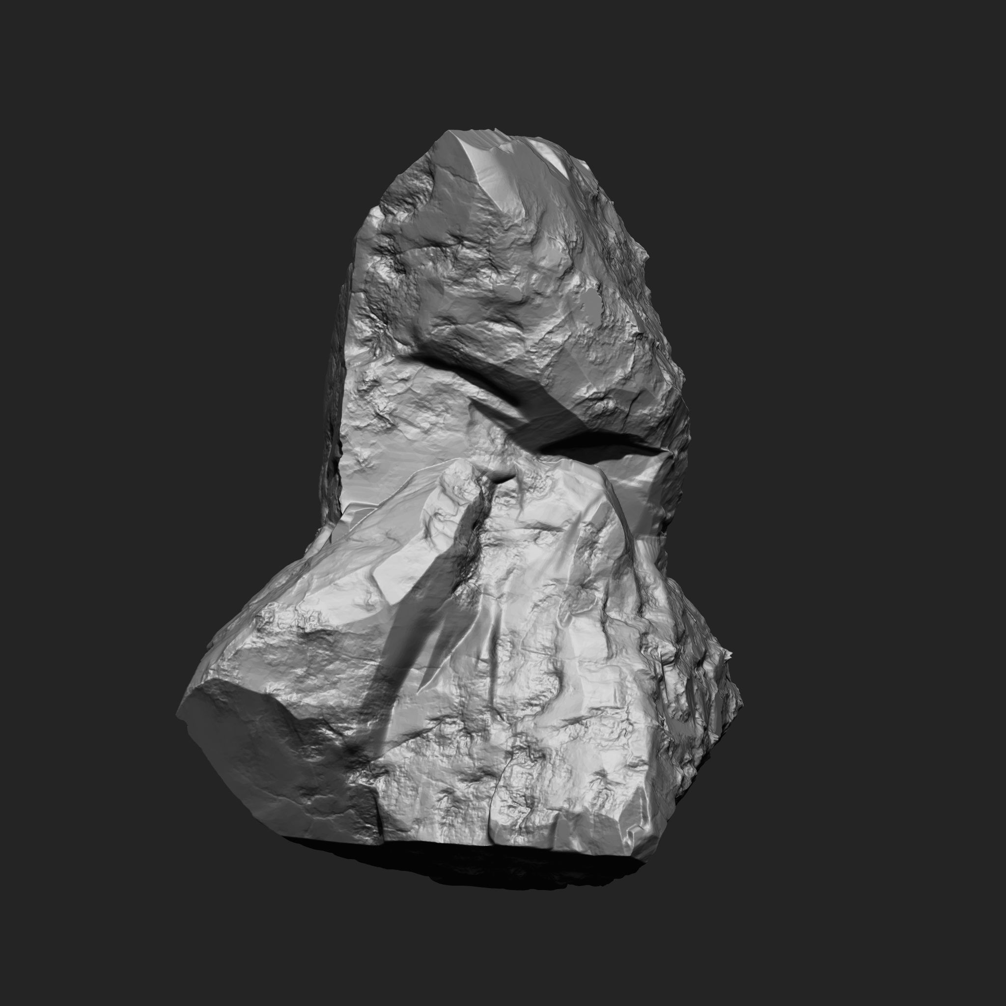 STONE AND ROCK MEGA PACK 4 IN ONE - 87 BRUSHES 3D model_39