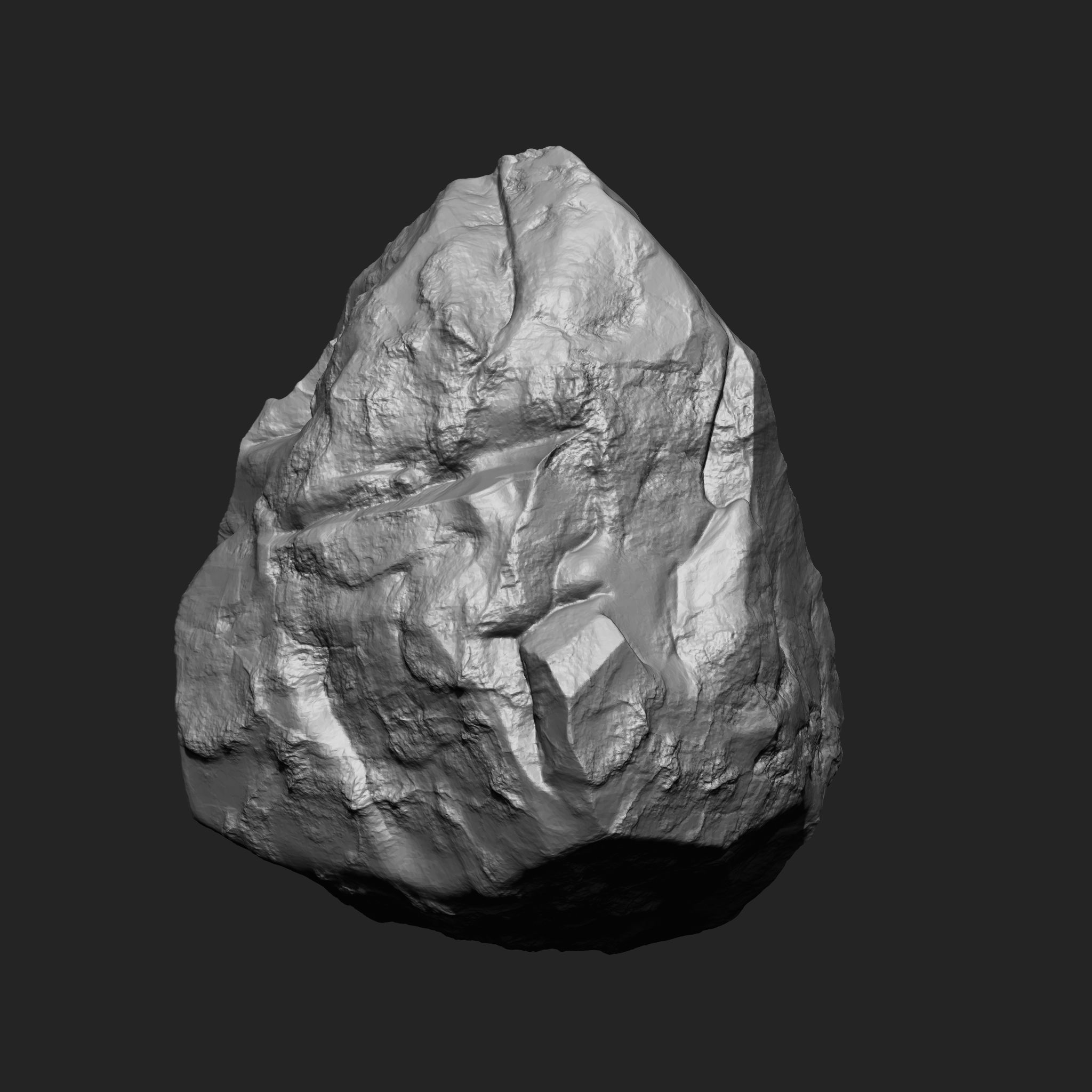 STONE AND ROCK MEGA PACK 4 IN ONE - 87 BRUSHES 3D model_48