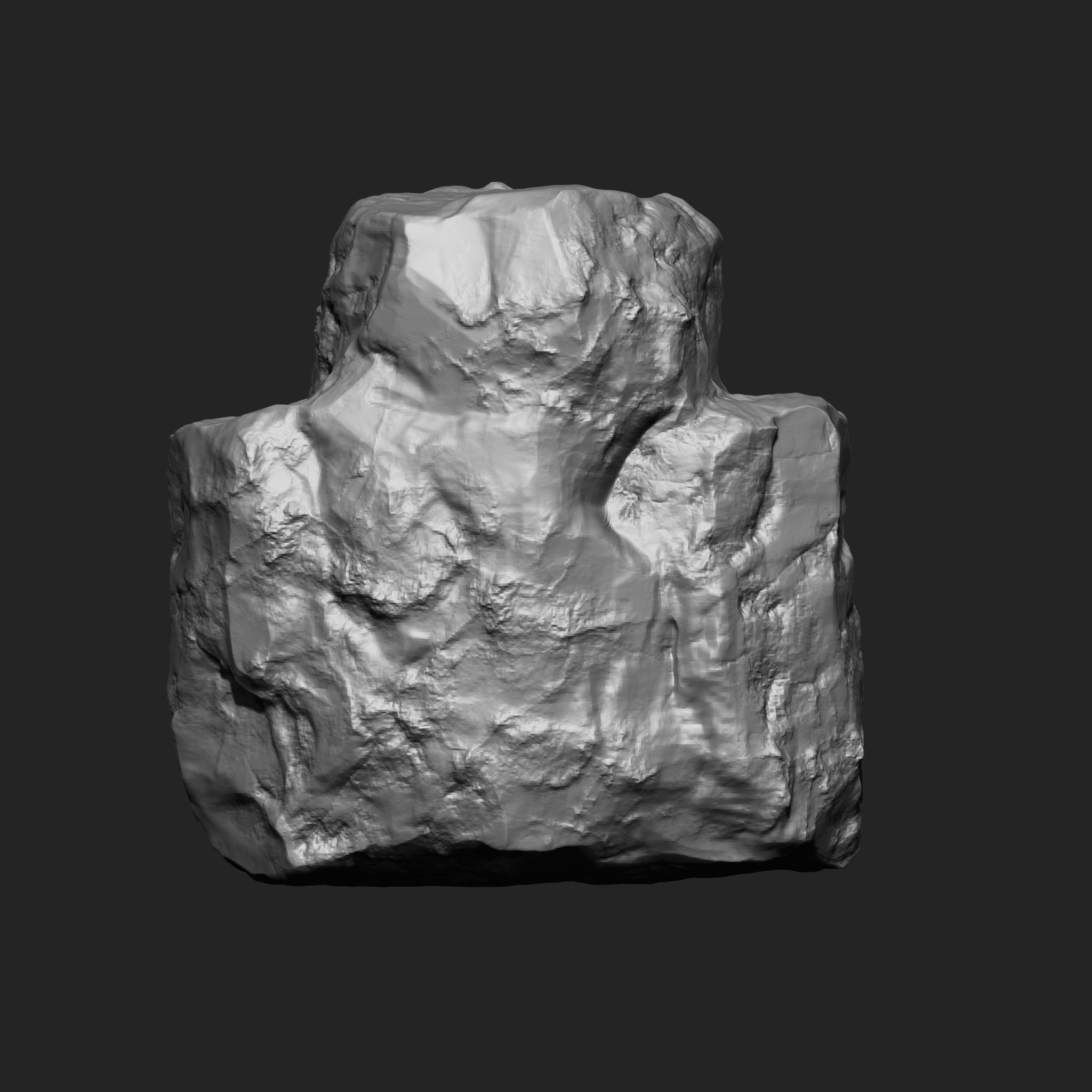 STONE AND ROCK MEGA PACK 4 IN ONE - 87 BRUSHES 3D model_46