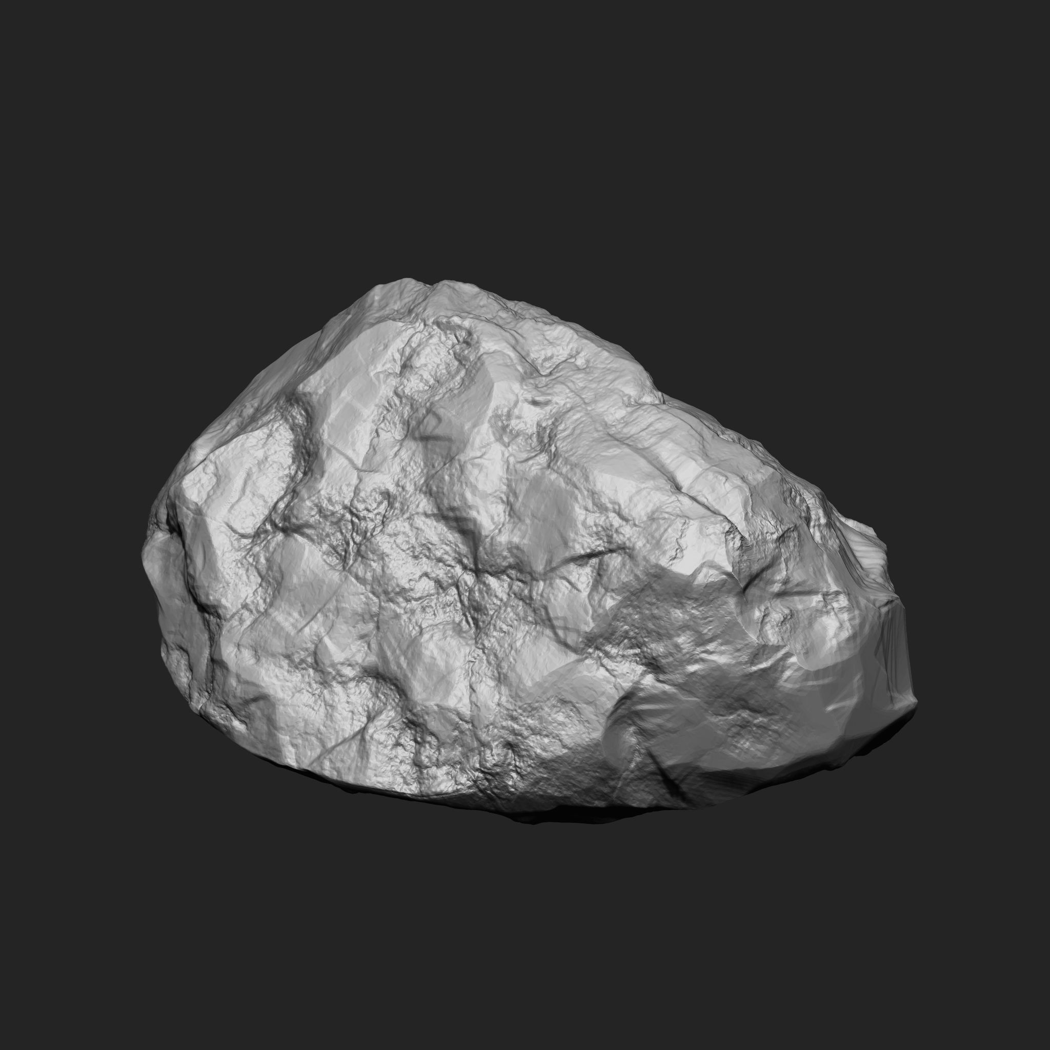 STONE AND ROCK MEGA PACK 4 IN ONE - 87 BRUSHES 3D model_42