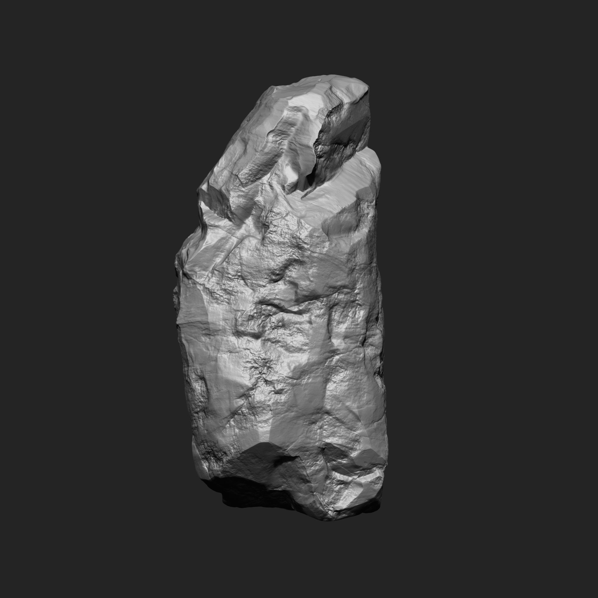 STONE AND ROCK MEGA PACK 4 IN ONE - 87 BRUSHES 3D model_37