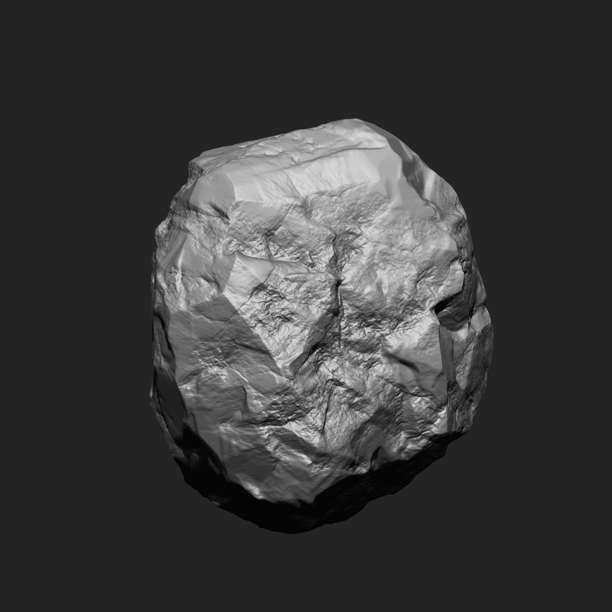 STONE AND ROCK MEGA PACK 4 IN ONE - 87 BRUSHES 3D model_40