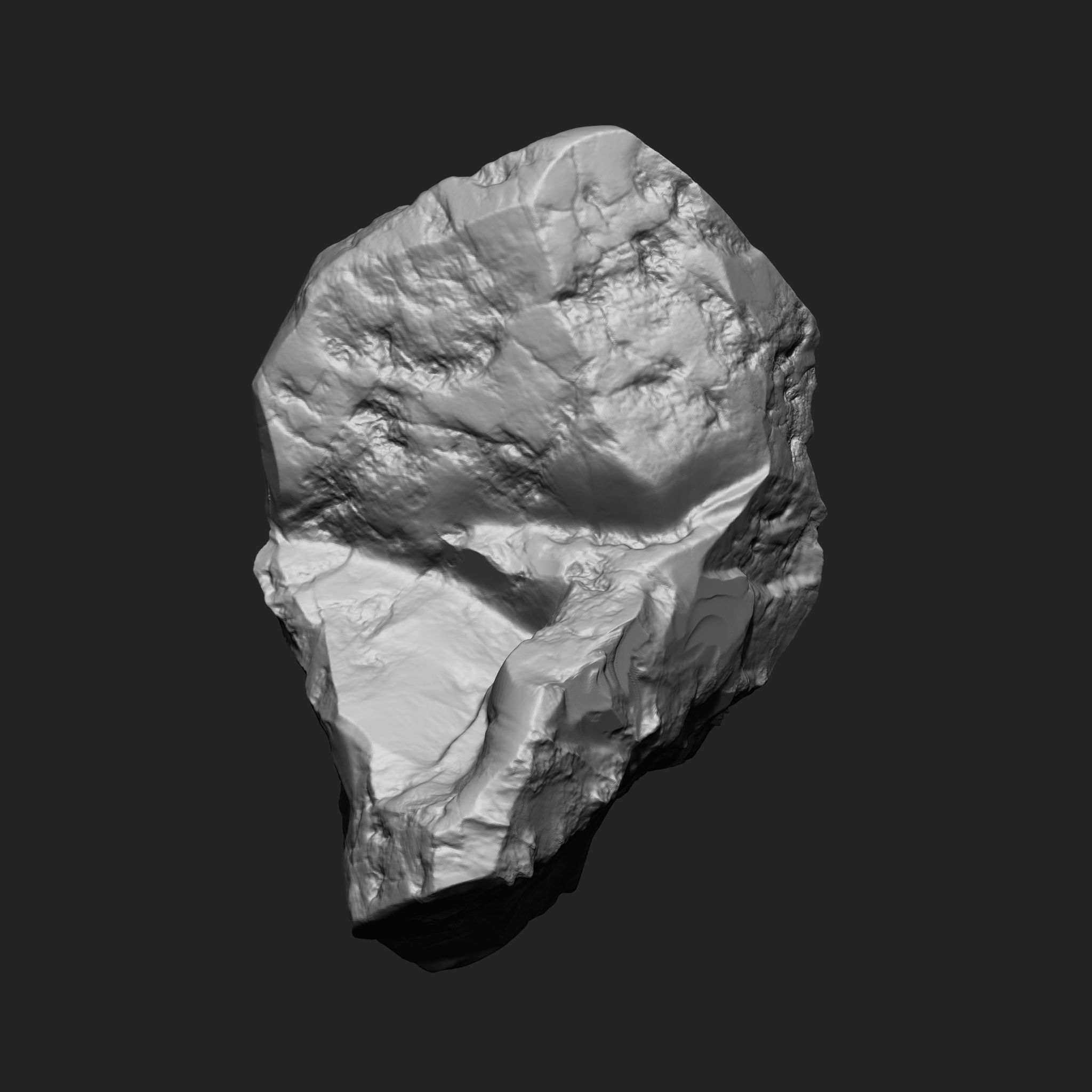 STONE AND ROCK MEGA PACK 4 IN ONE - 87 BRUSHES 3D model_31