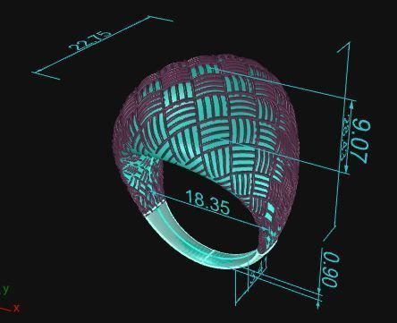 Ultra Vision Ring 514 3D print model_8