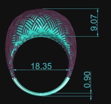 Ultra Vision Ring 514 3D print model_6