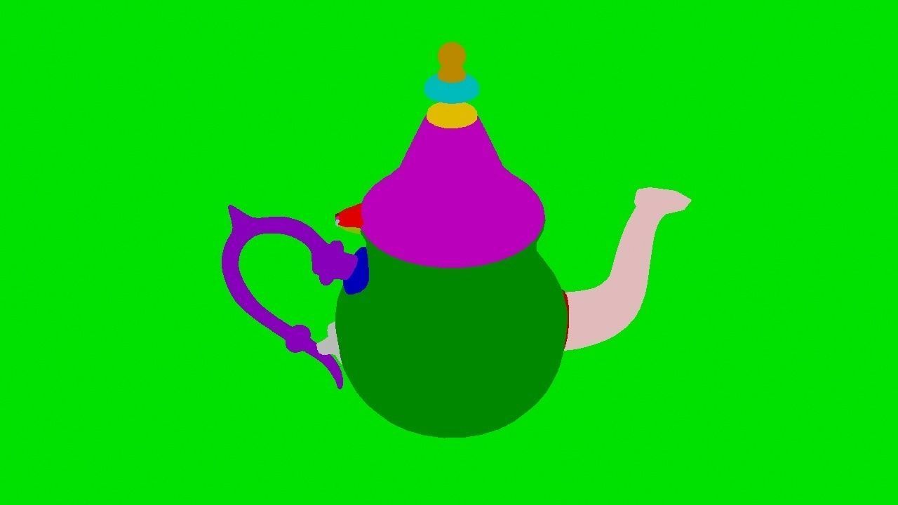 TEAPOT 3D MODEL silver 3D model_6