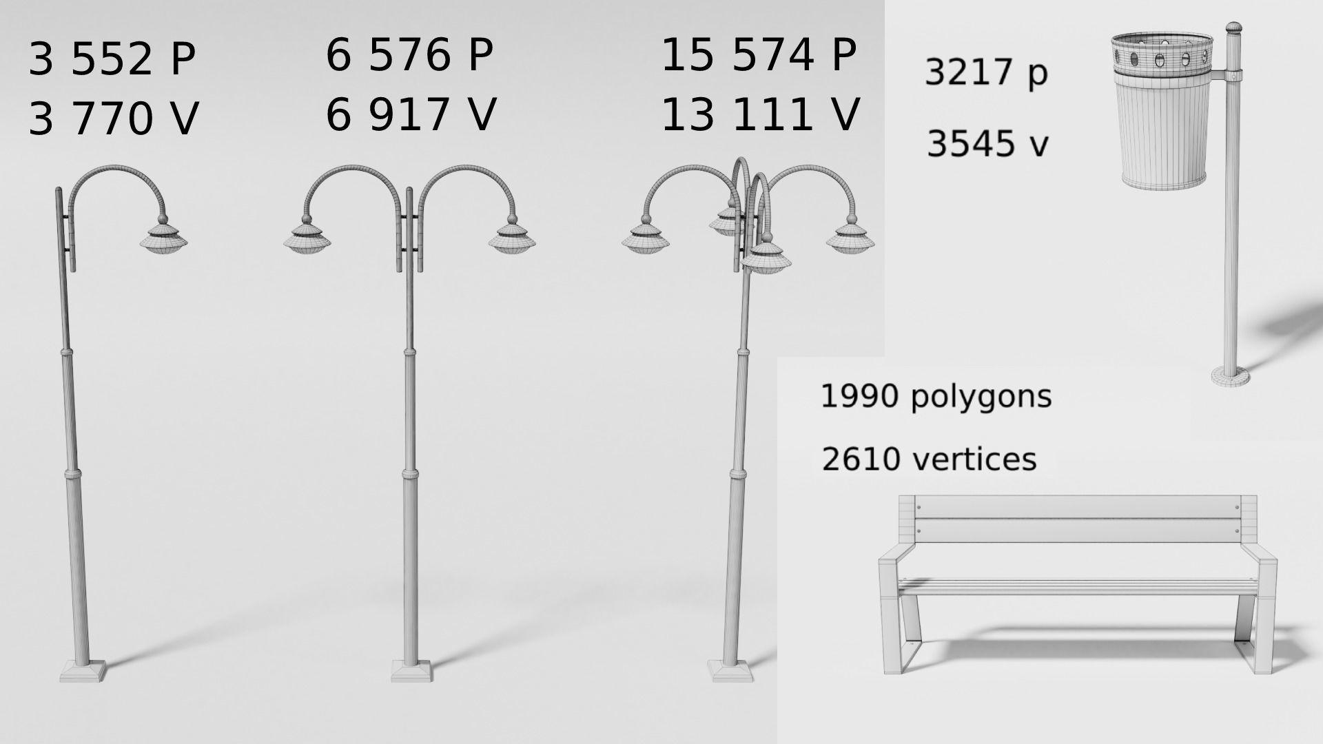 Garden Park Maker 3D model_16