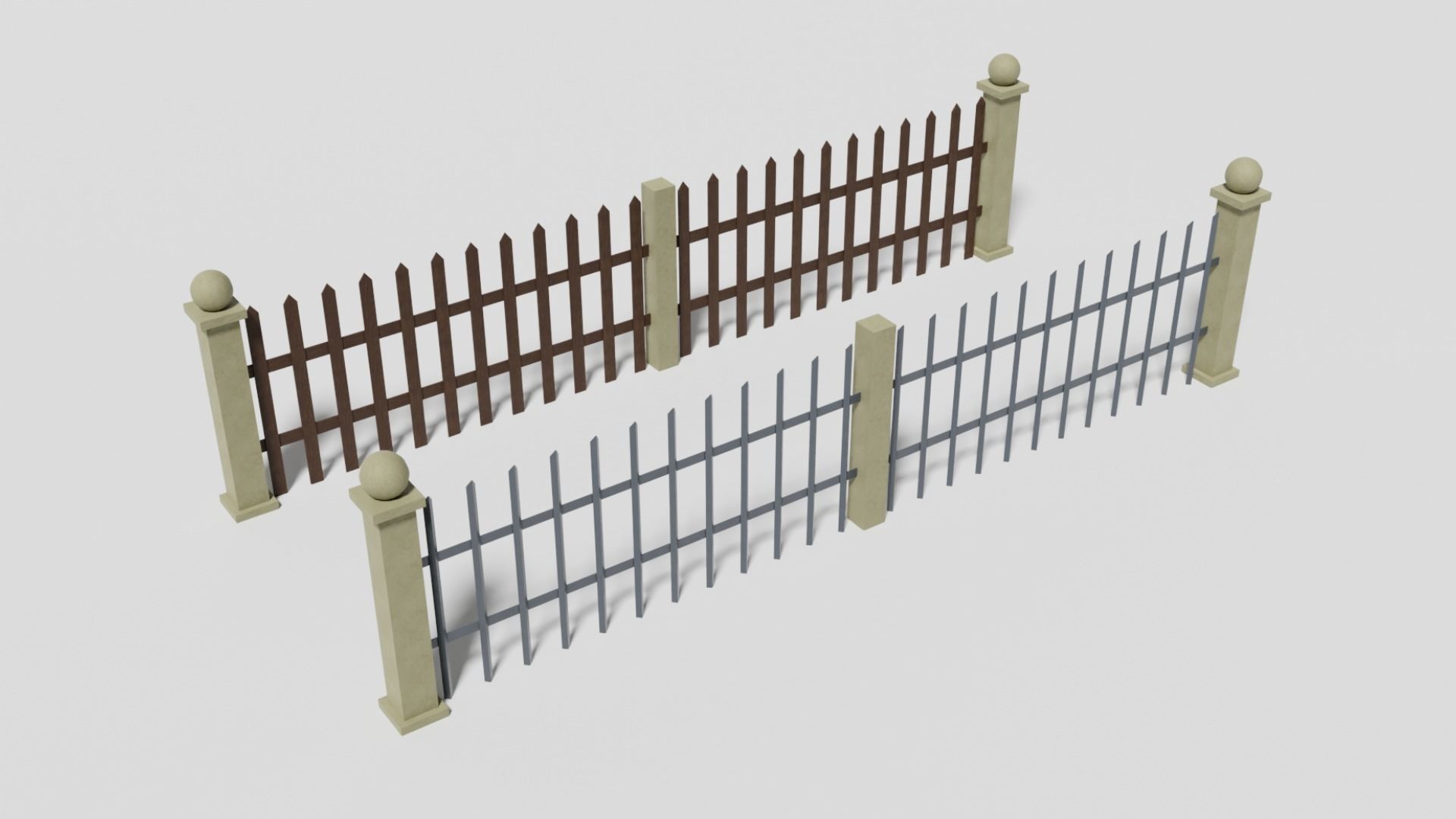 Garden Park Maker 3D model_21