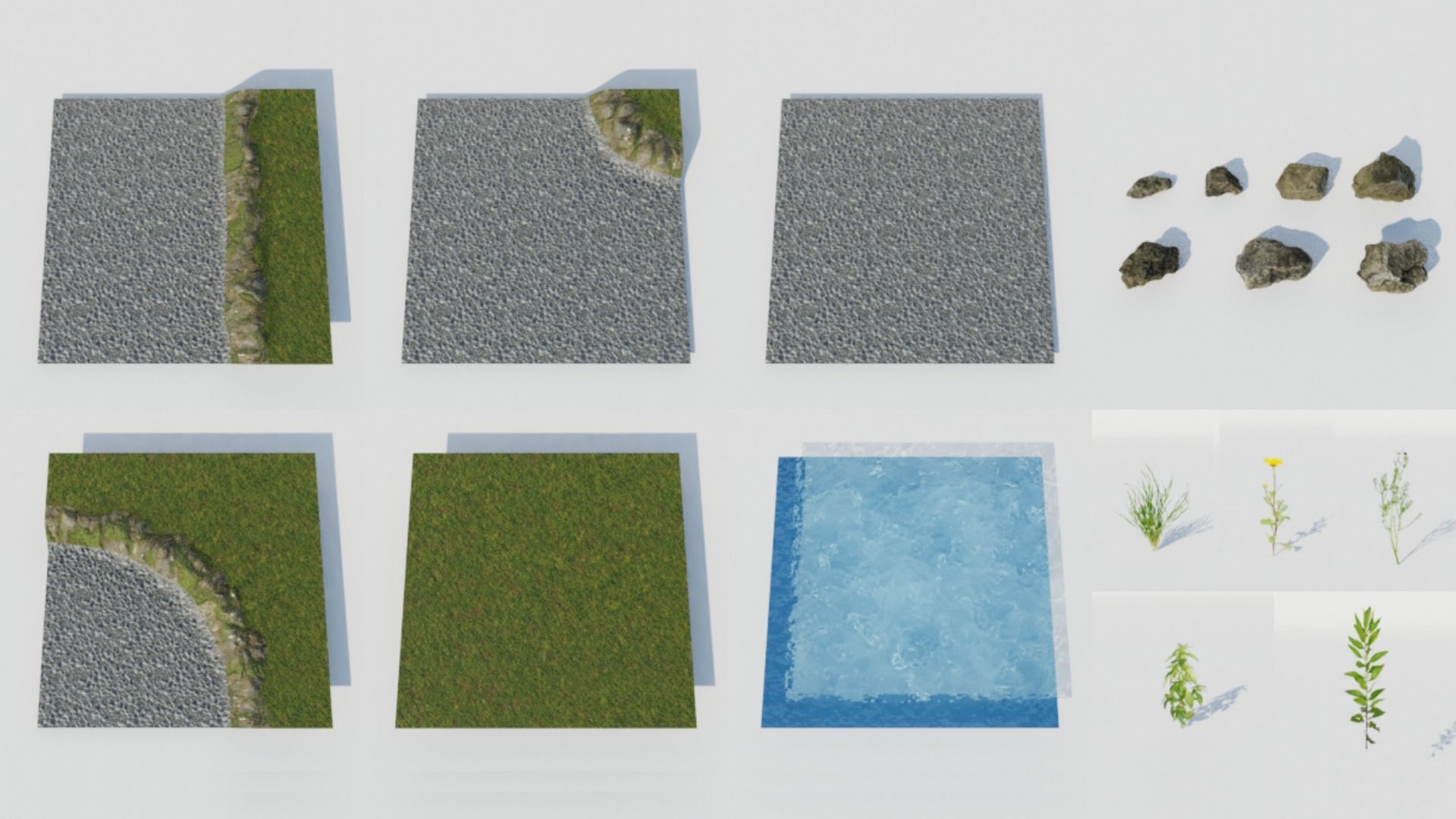 Garden Park Maker 3D model_9