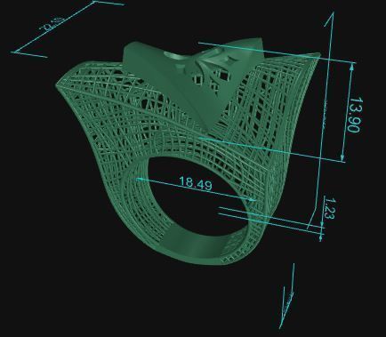 Ultra Vision Ring 519 3D print model_7
