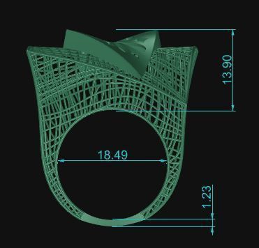 Ultra Vision Ring 519 3D print model_6