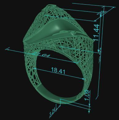 Ultra Vision Ring 547 3D print model_7