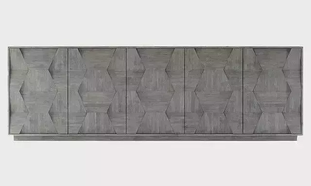 A Paid of Bernhardt Linea Entertainment Consoles