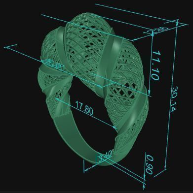 Ultra Vision Ring 560 3D print model_7