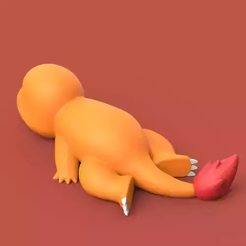 POKEMON - CHARMANDER 3D print model