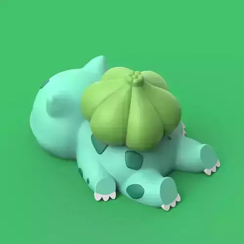 POKEMON - BULBASAUR 3D print model