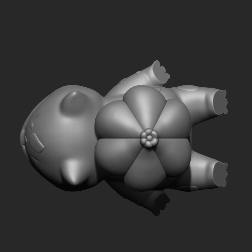 POKEMON - BULBASAUR 3D print model_5