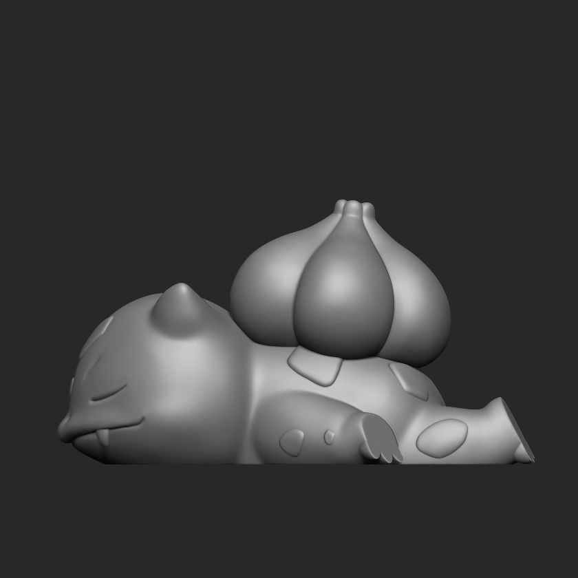 POKEMON - BULBASAUR 3D print model_4