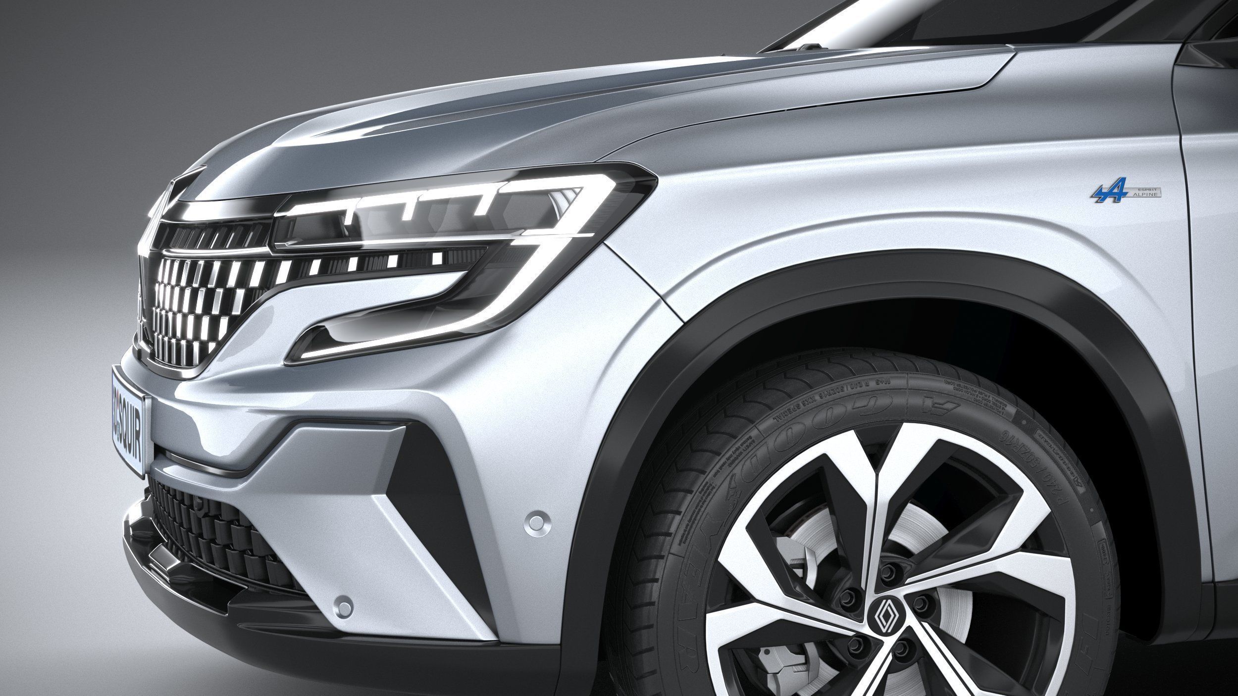 Renault Austral 2023 3D model_3