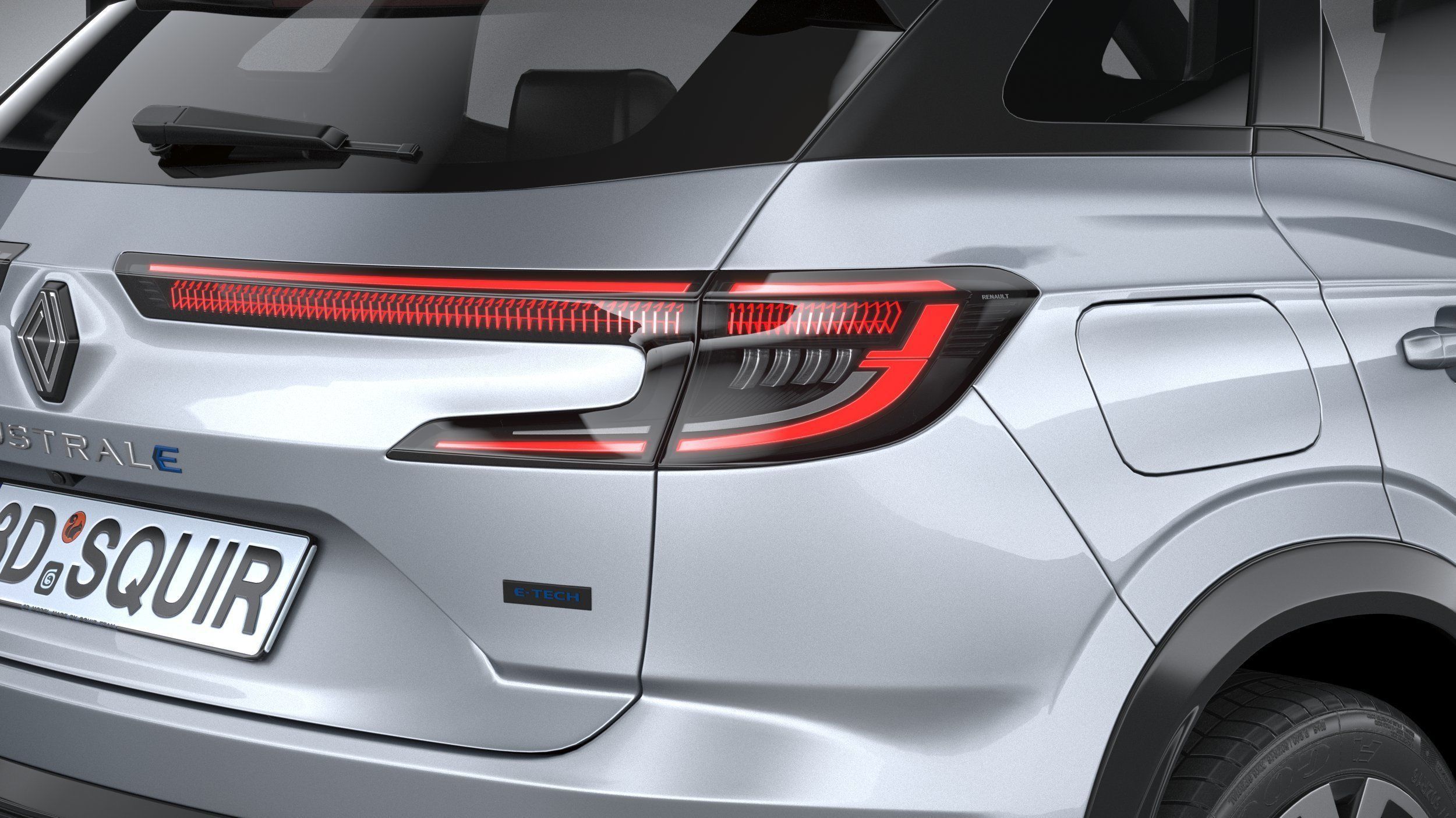 Renault Austral 2023 3D model_18