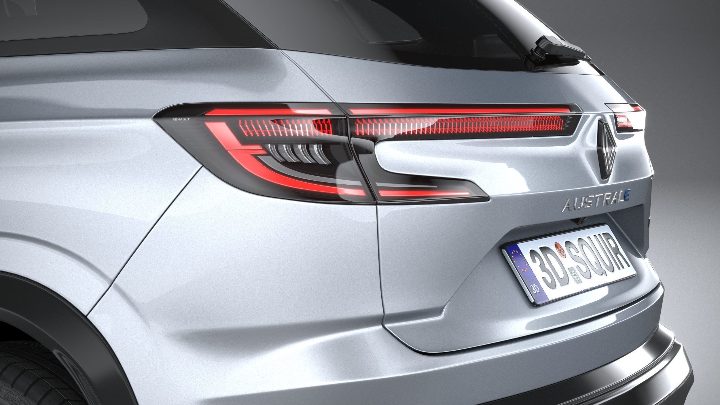 Renault Austral 2023 3D model_6