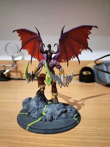 Illidan Stormrage 3D print model