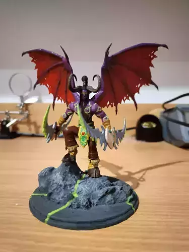 Illidan Stormrage 3D print model