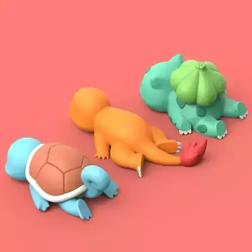 POKEMON - SLEEPING PACK 3D print model