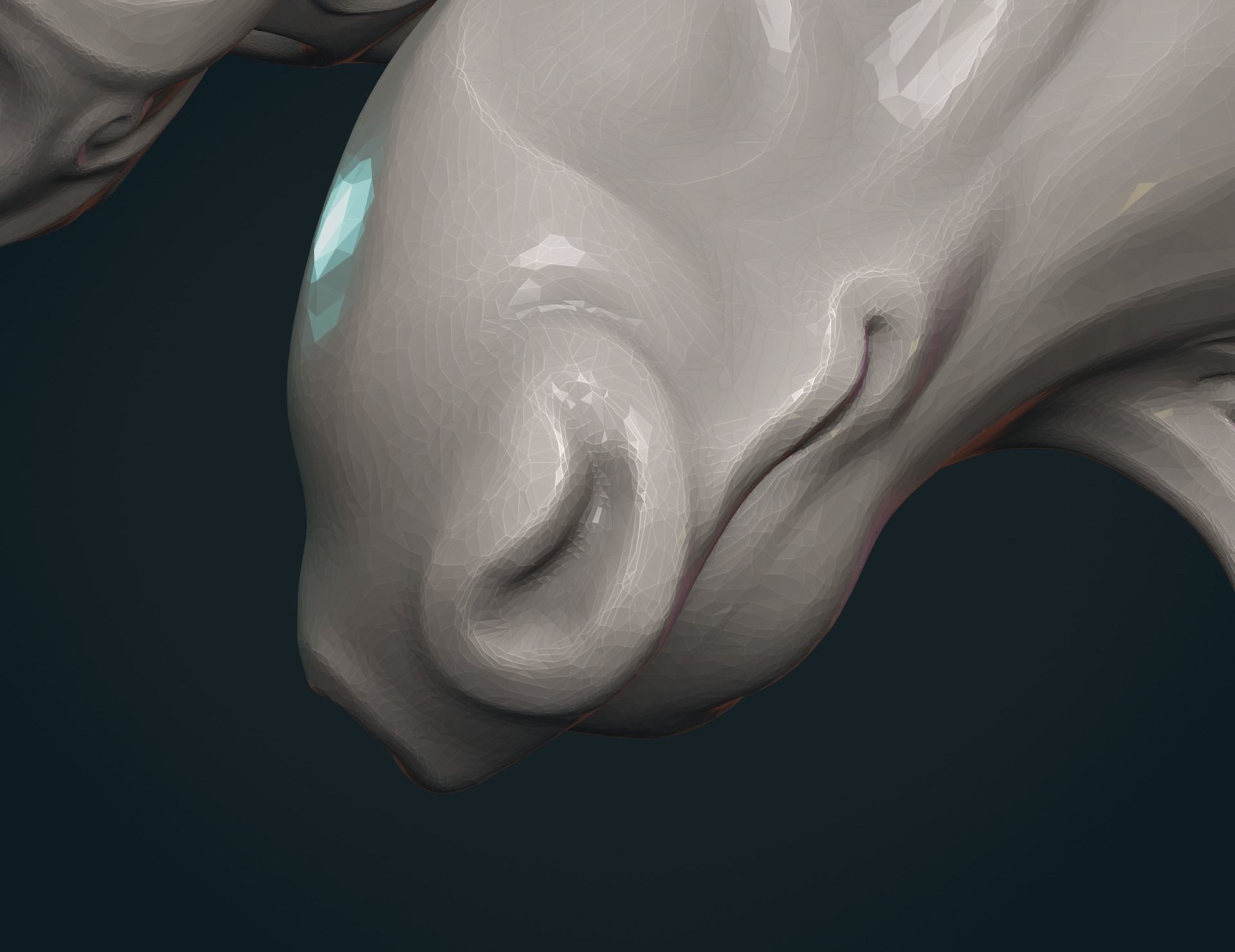 Moose Head 3D print model_12