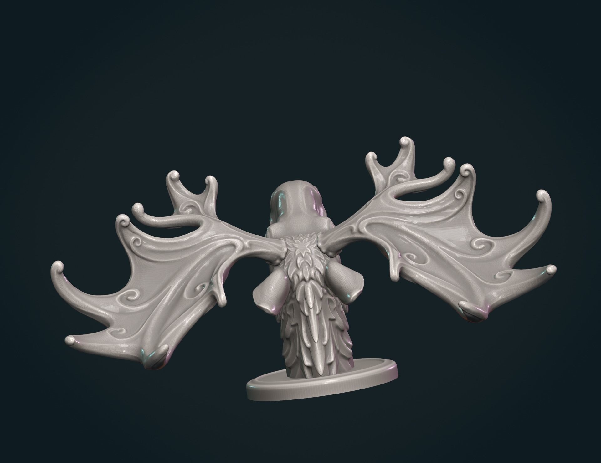 Moose Head 3D print model_9