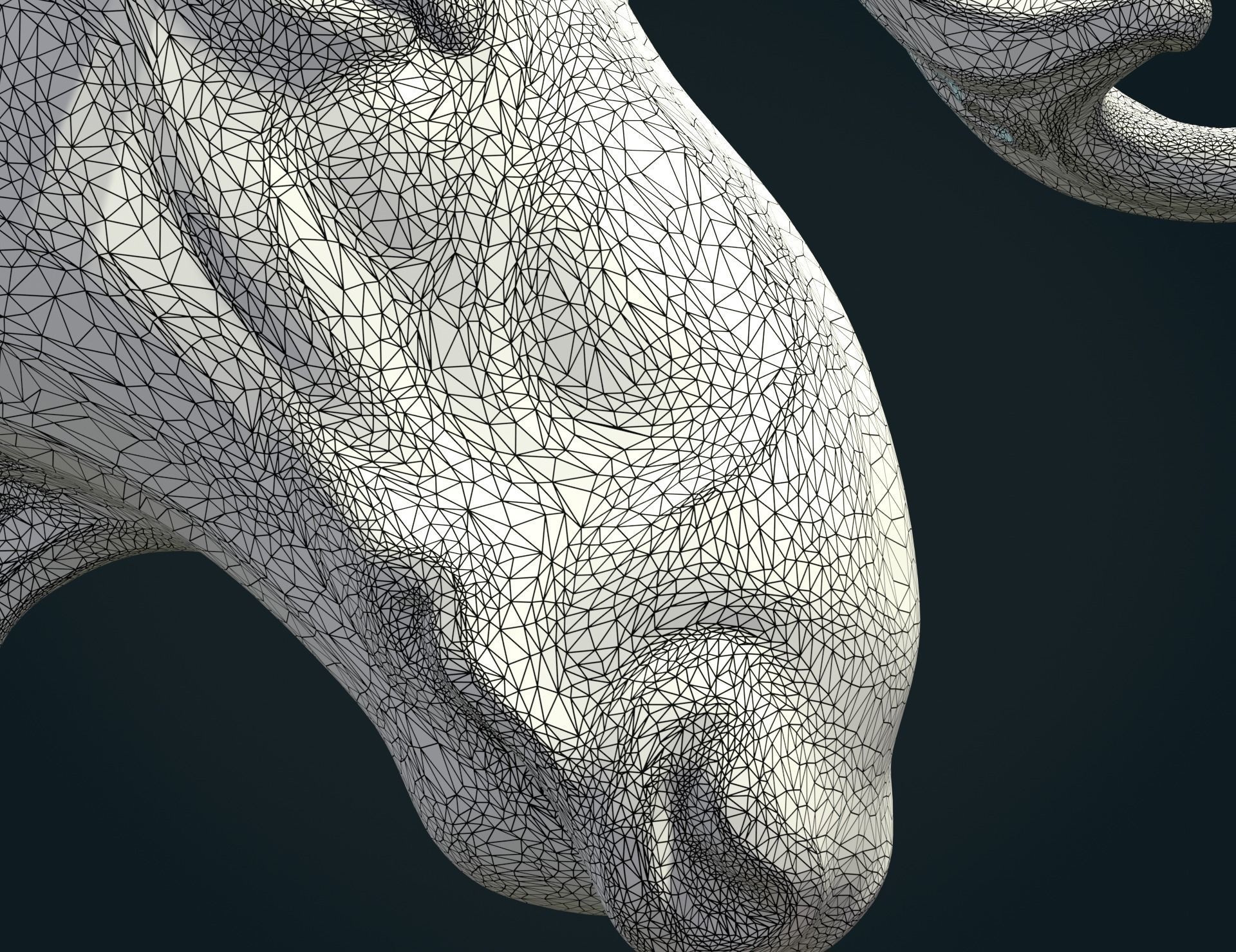 Moose Head 3D print model_13