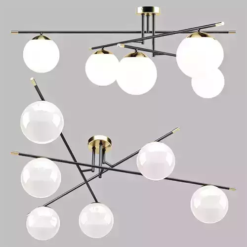 Maytoni Nostalgia MOD048CL-06G - Ceiling Lamp