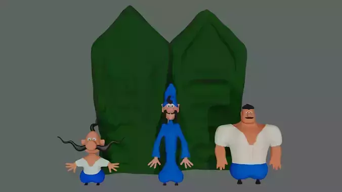 Cossacks three cartoon characters