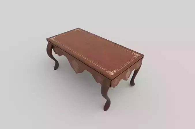 royal table low poly