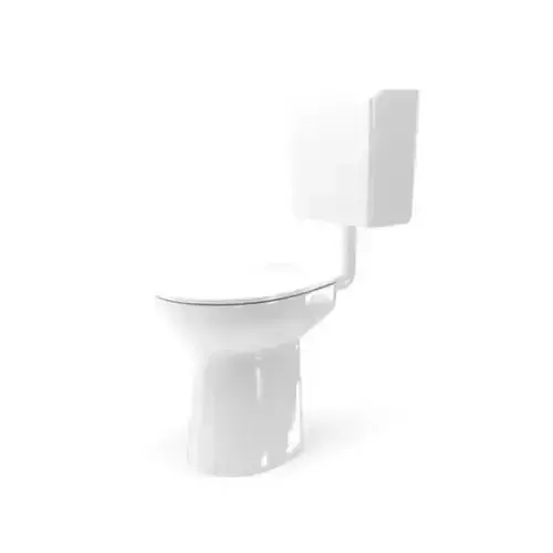 Modern White Ceramic Toilet With Tank