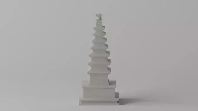 Seven-story Stone Pagoda Chungju Korea