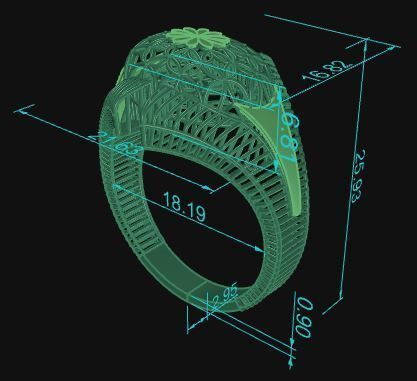 Ultra Vision Ring 583 3D print model_7