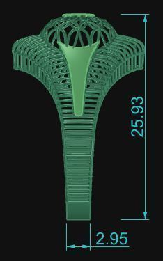 Ultra Vision Ring 583 3D print model_6