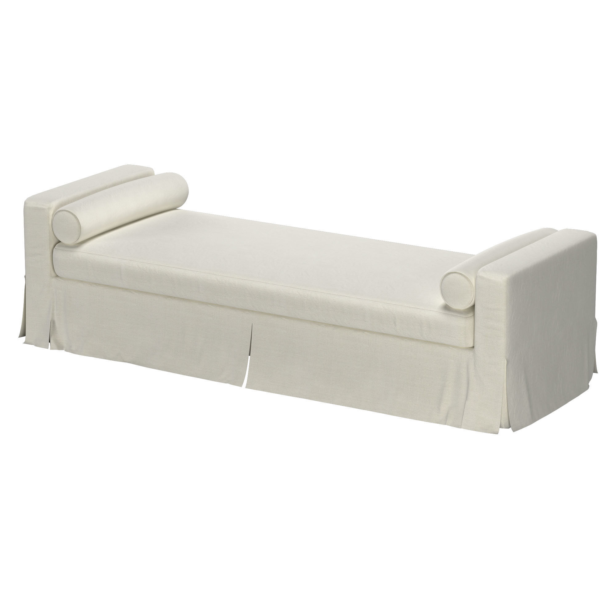 Canaan bench 3D model_6