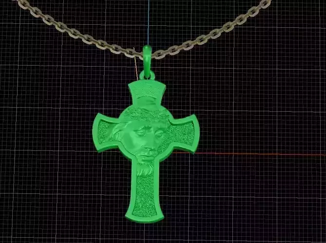 Jesus cross pingente