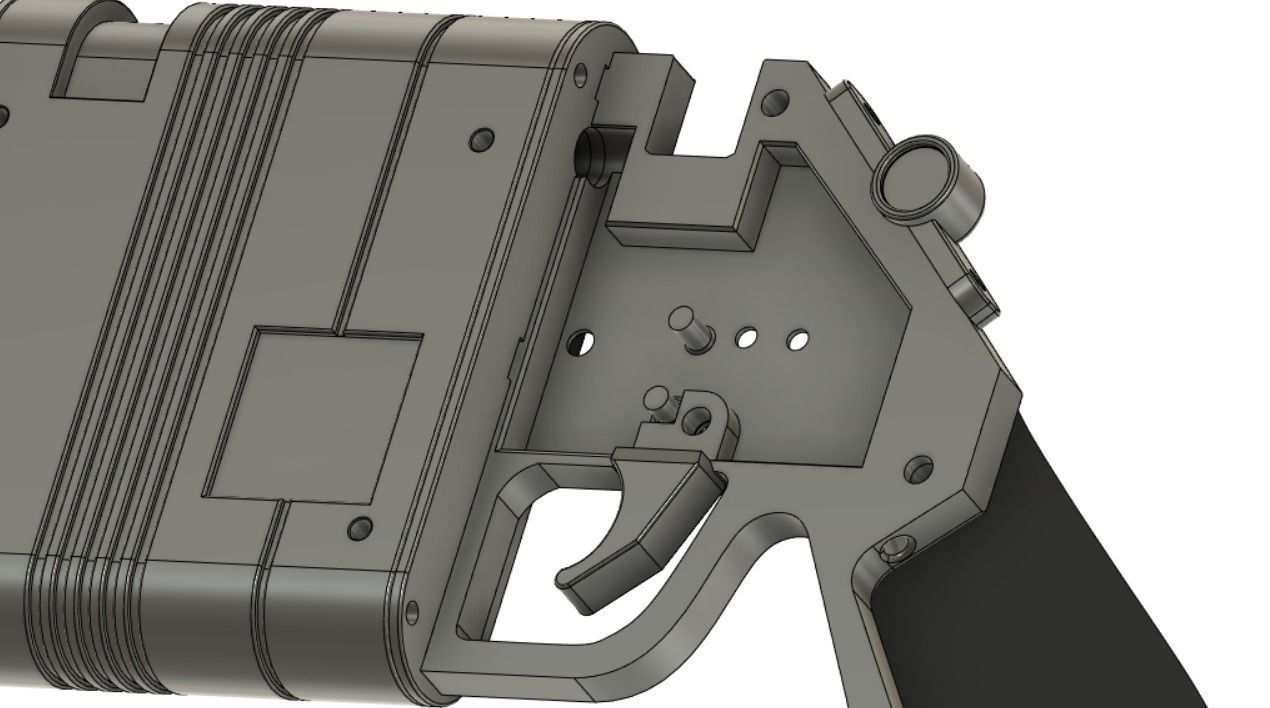 Star Wars TFA - NN-14 Blaster Rey Blaster - Electronics MOD incl 3D print model_5