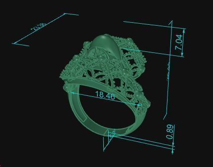 Ultra Vision Ring 612 3D print model_7