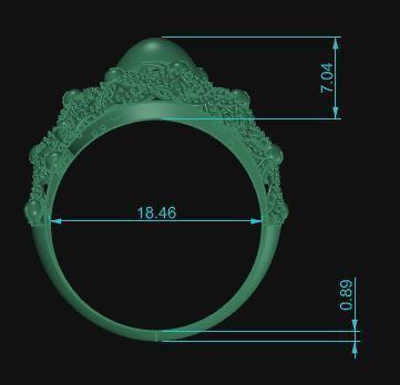 Ultra Vision Ring 612 3D print model_8